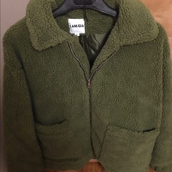 💲8️⃣9️⃣⭐️NWT‼️I.AM.GIA PIXIE TEDDY COAT Size-L⭐️ - Picture 3 of 8